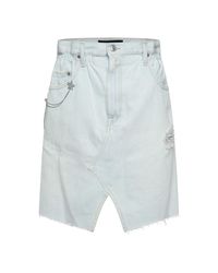 Replay - Denim Skirt - Lyst