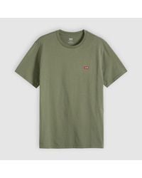 Levi's - Housemark Bold Logo Crew Neck Short Sleeve Jersey T-Shirt - Lyst