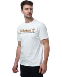 Timberland - Front Graphic T-shirt - Lyst