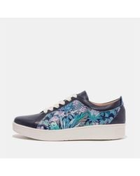 Fitflop - Fit Flop Rally X Jim Thompson Leather Trainers - Lyst