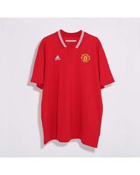 adidas - Manchester United Dna Polo - Lyst