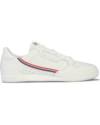 adidas white continental 80 pride trainers