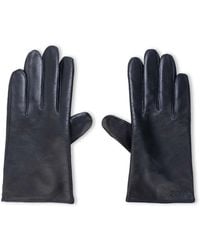 BOSS - Leather Gloves - Lyst