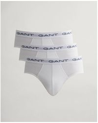 GANT - 3-pack Briefs - Lyst