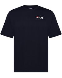 Fila - Chaz Wordmark Crew Neck Jersey T-Shirt - Lyst