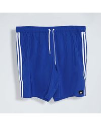 adidas - 3 Stripes Swim Shorts - Lyst