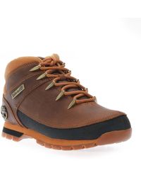 Timberland - Euro Sprint Mid Lace Boots - Lyst