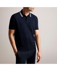 Ted Baker - Mahana Regular T Stitched Polo - Lyst