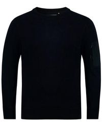 Firetrap - Zip Arm Pocket Crewneck Sweatshirt - Lyst