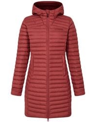 Berghaus - Nula Solid Patterned Hooded Puffer Jacket With Woven Cuff 6 (2Xs) - Lyst