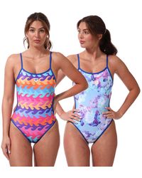 Arena - Challenge Back Reversible Swimsuit - Lyst
