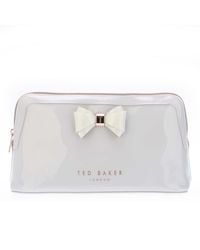 Ted Baker - Glossy Bow Wash Bag - Lyst