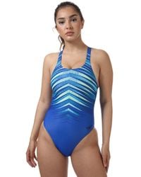 Speedo - Digital Placement Medalist Swimsuit - Lyst