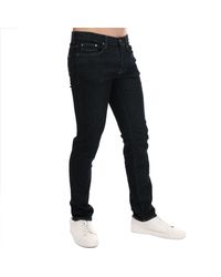 Ted Baker - Doww Rinse Denim Straight Fit Jeans - Lyst
