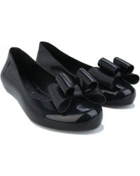 Zaxy Pop Bow Classic Shoes - Black