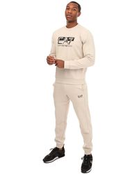 EA7 - Visibility Crew Neck Tracksuit - Lyst