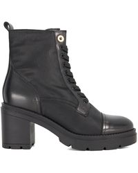 Dune - Plotting Block Heel Ankle Boots - Lyst