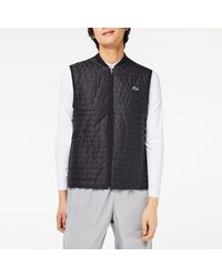 Lacoste - Reversible Quilted Sports Vest - Lyst