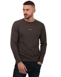 C.P. Company - Brushed Jersey Long Sleeve T-shirt - Lyst