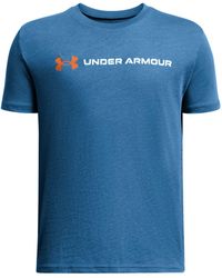 Under Armour - Logo Wordmark T-shirt - Lyst