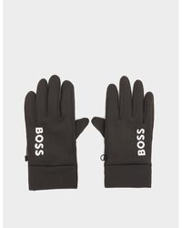 HUGO - Tech Gloves - Lyst