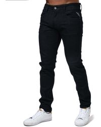 Replay - Anbass Slim Fit Stretch Jeans - Lyst