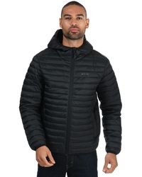 nicce puffer jacket black