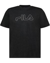 Fila - Harrison Wordmark Crew Neck Jersey T-Shirt - Lyst