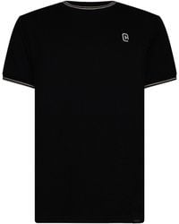 Crosshatch - Preece Hem Label Patch Crew Neck Short Sleeve T-Shirt - Lyst