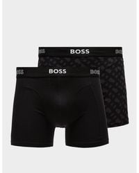 HUGO - Initial Logo Boxer Shorts 2 Pack - Lyst