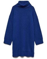 Vero Moda - Roll Neck Jumper Dress - Lyst