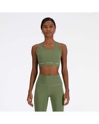 New Balance - Medium Support Sports Bra - Lyst