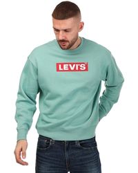 Levi's - Relaxed Graphic Crew Sweatshirt - Lyst