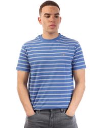 GANT - Striped T-Shirt - Lyst