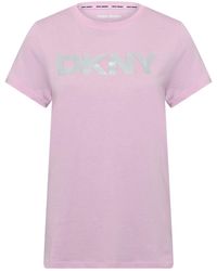 DKNY - Foil Lg Sht Sle 8 (Xs) - Lyst