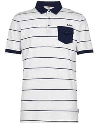 Lee Cooper - Striped Polo Shirt - Lyst