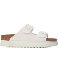 Birkenstock - Arizona Grooved Open Toe Slide Sandals 39 (5.5) - Lyst