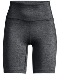 Under Armour - Ua Meridian Heathered Bike Shorts - Lyst