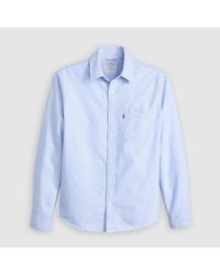 Levi's - Sunset Pocket Cotton Long-Sleeve Oxford Shirt - Lyst