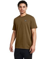 Under Armour - Left Chest Patch Short Sleeve T Shirt - Lyst