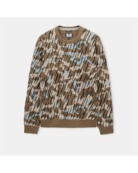 Weekend Offender - Difranco Camo Knit Sweater - Lyst