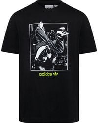 adidas Originals - Samba Graphic Crew Neck Short Sleeve T-Shirt - Lyst