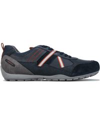 Geox Synthetic Ravex Trainers in Grey (Grey) for Men - Lyst