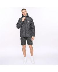 Crosshatch - Allover Print Jacket - Lyst