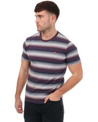 Levi's - Original Striped Housemark T-shirt - Lyst