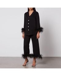 Sleeper - Pajama Set With Double Feathers - Lyst