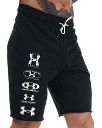 Under Armour Ua Rival Terry 25th Anniversary Shorts - Black