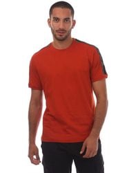 EA7 - Series Cotton Jersey T Shirt - Lyst