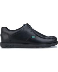 Kickers Fragma Lace Shoe - Black