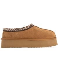 EVER AU - Leather Slippers - Lyst